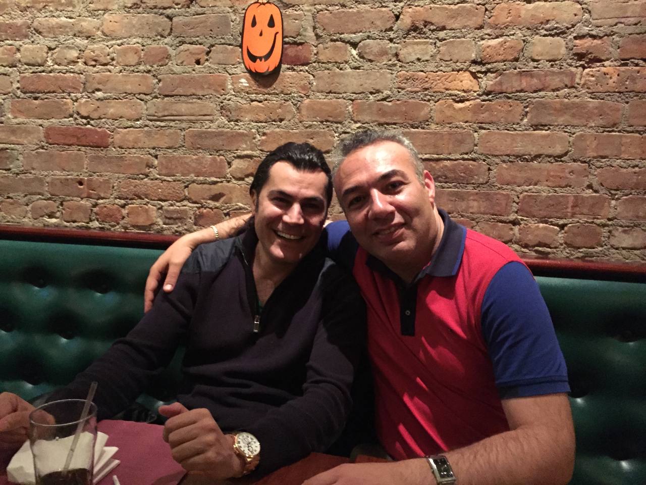 Green room with Shahkar Bineshpajooh
