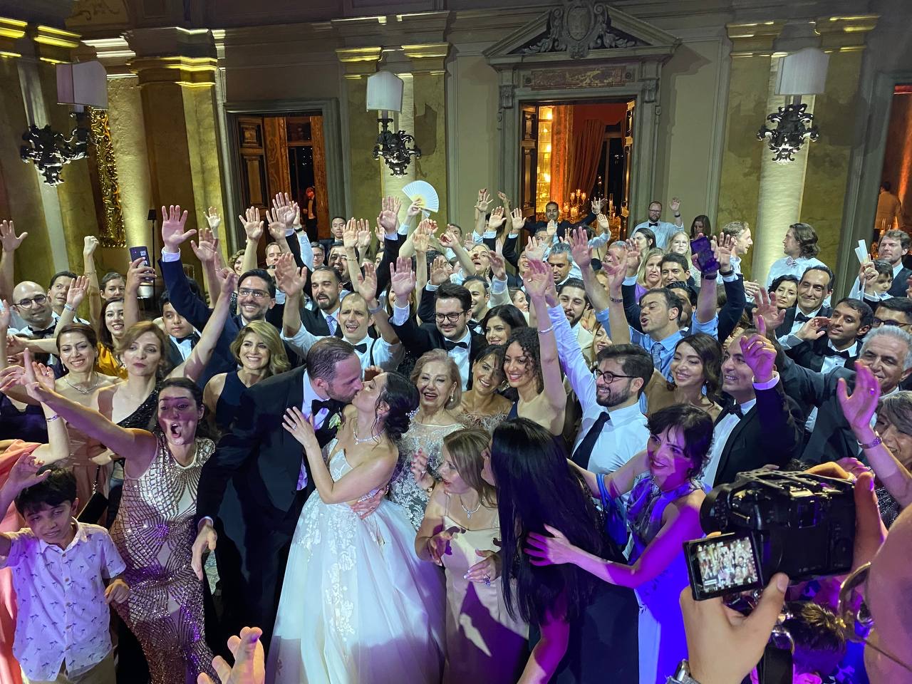 Andy at wedding in Italy