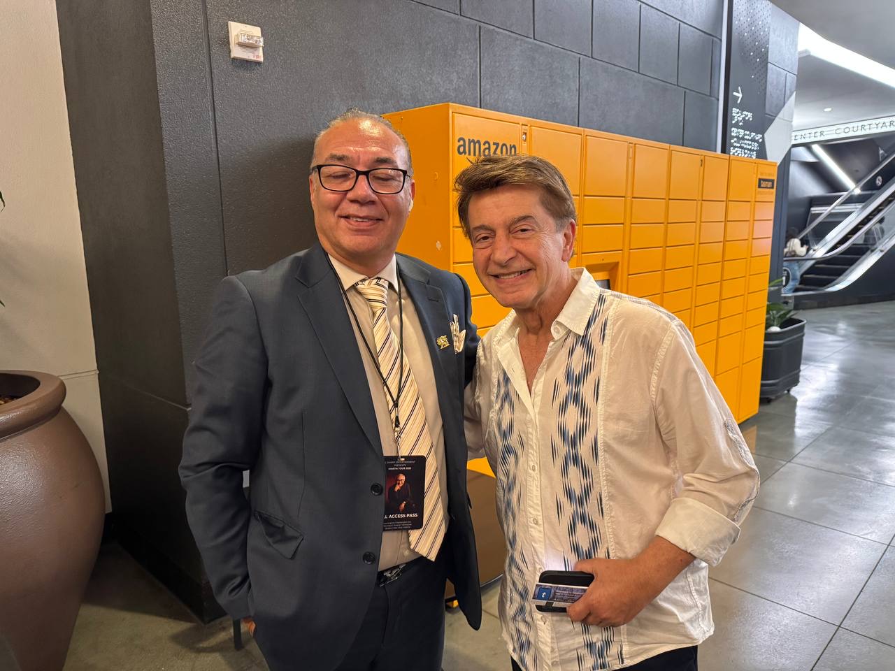 Backstage with Hamid Shabkhiz