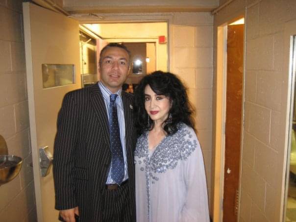 Backstage with Homeira