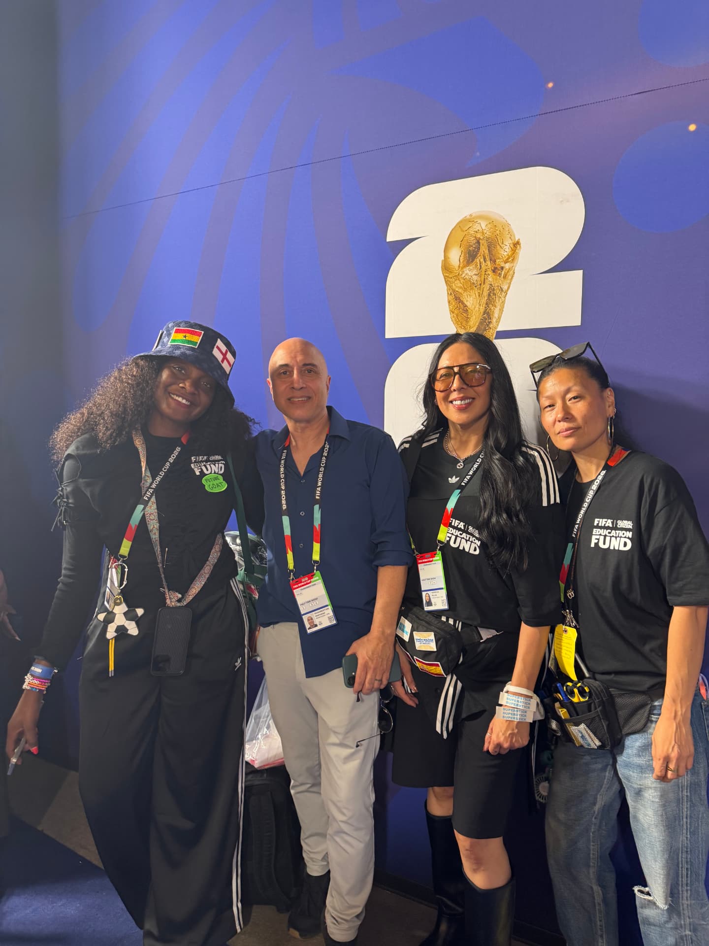 FIFA Global Citizen production team