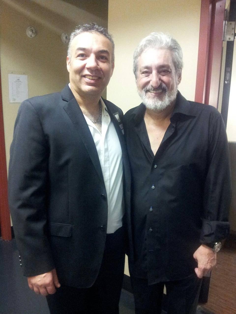 Backstage with Ebi