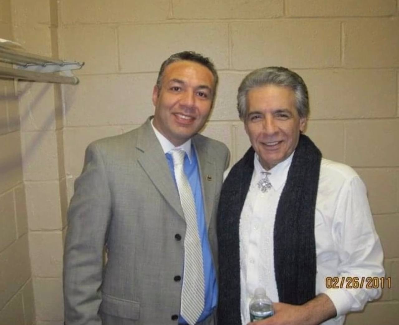 Backstage with Faramarz Aslani