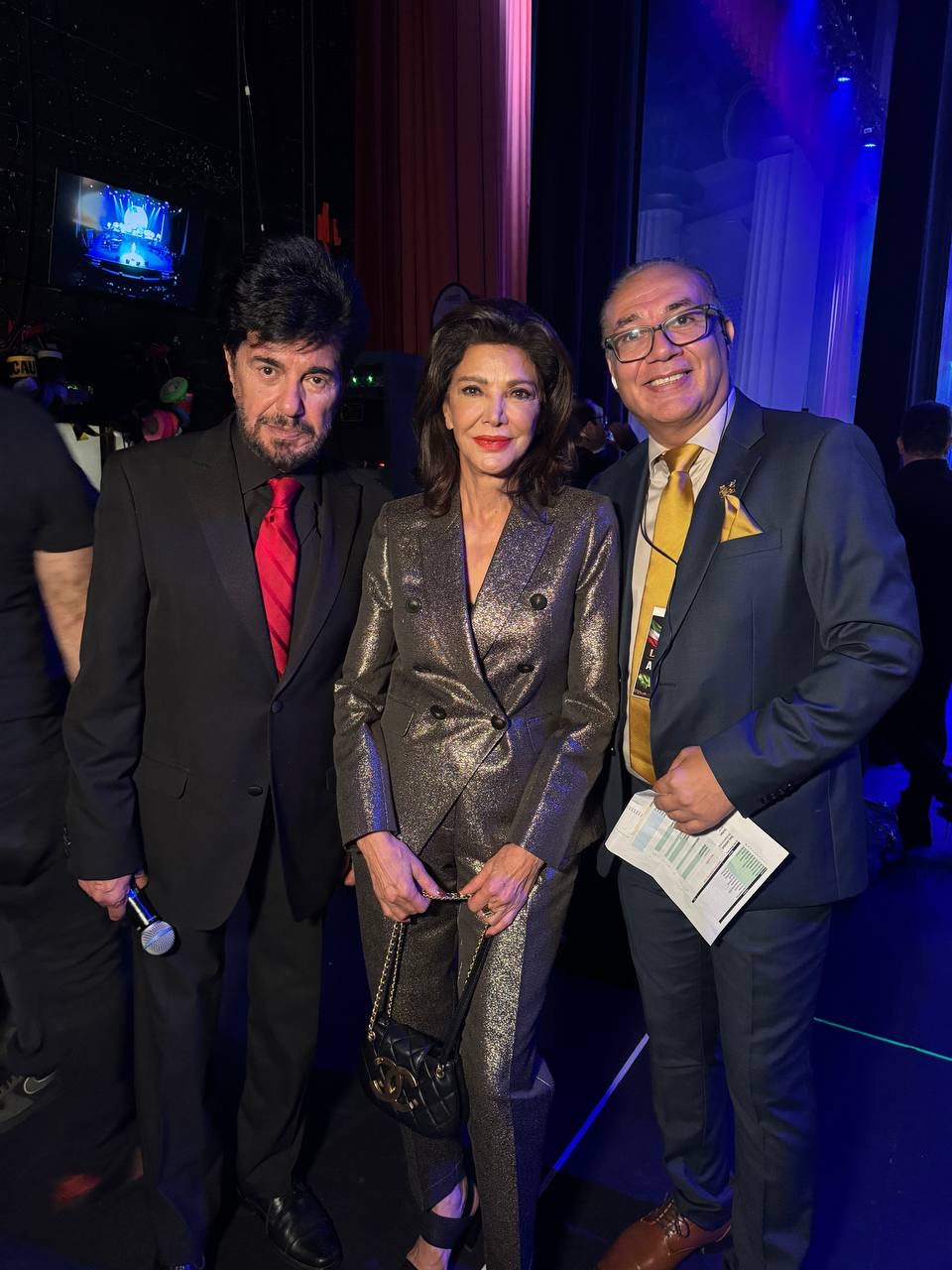 Backstage with Shohreh Aghdashloo and Farzan Deljou