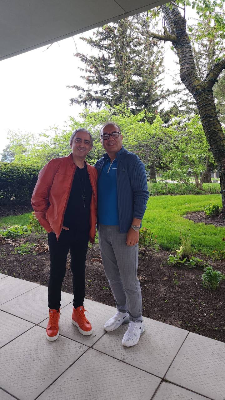 Tour stop with Maziar Falahi